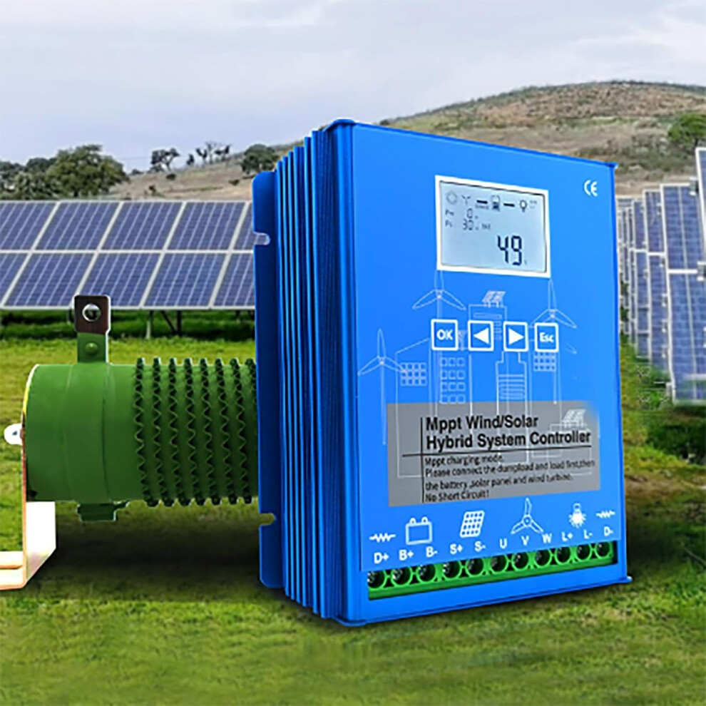 Hybrid Solar Wind Charge Controller 20000W 12V Mppt Boost Charging For Off Grid Battery Systems 9164114039248