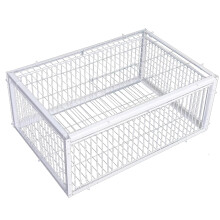 Pigeon Trap with Clear Skylight Viewing and Four OneWay Entrances, Compact Bird Cage 16x12x10 Inch