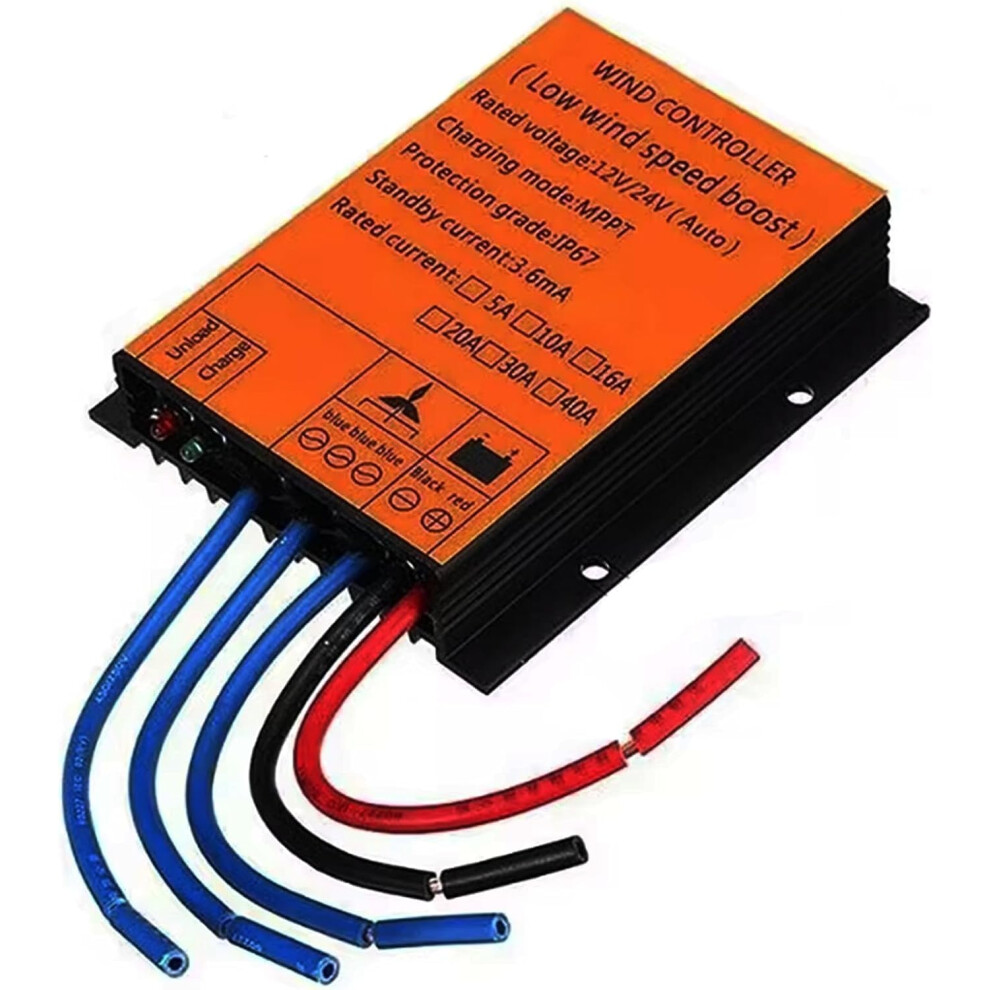 12V 6000W Mppt Wind Turbine Charge Controller Three Phase Waterproof Regulator For Battery Charging 9164114039439