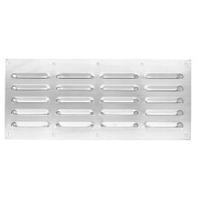 Stainless Steel Fire Pit Ventilation Panel 15 x 6.5 Inch for Grill, Improve Flame Efficiency