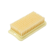 Soft Bristle Shoe Cleaning Brush with Ergonomic Hand Protection for Shoes and Clothing Care