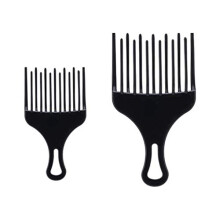 Afro Pick Comb Set with Wide Tooth Design for Detangling Curly Hair and Root Lift Styling