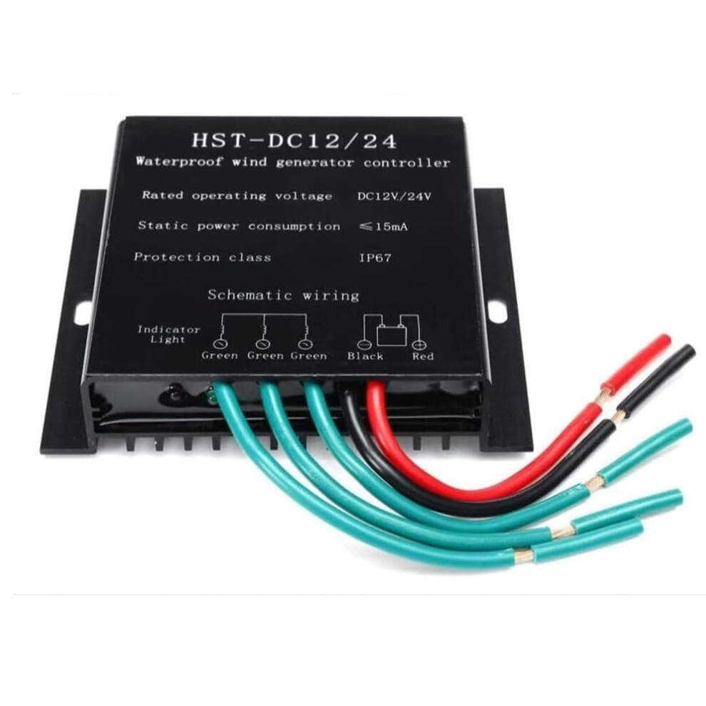Wind Turbine Mppt Charge Controller 48V 1000W Waterproof Ip67 Automatic Boost For 12V 24V Battery 9044945365566