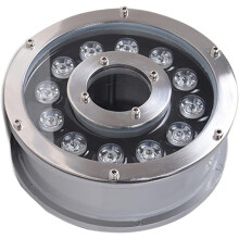 LED Underwater Pond Light RGB with Remote, 6W/12W 12V Submersible Spotlights for Pool Landscape Party Decor
