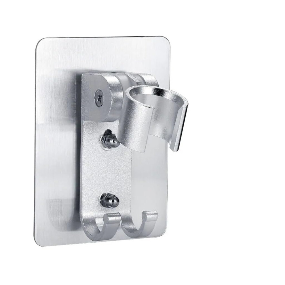 Wall Mounted Adjustable Shower Head Holder, Punch Rustproof Aluminum Bracket, 90 Rotation 9113335287068