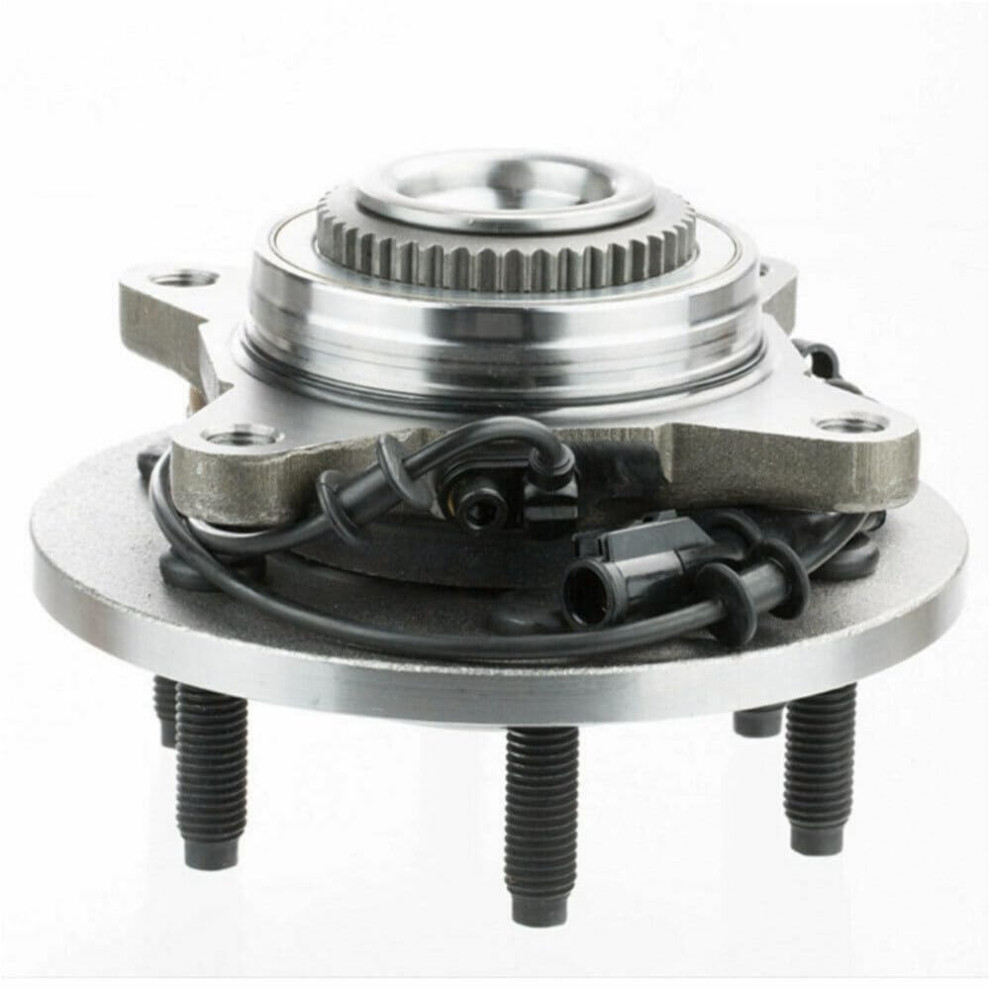 515079 Front Wheel Hub And Bearing Assembly With Abs Sensor 6 Lugs 4Wd Noise Reduction Design 9164114041586