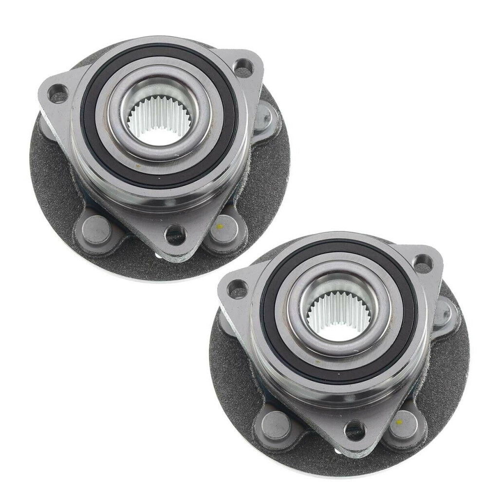 2Pcs Front Wheel Hub Bearing Assembly For Buick Verano 20122017 Chevy Cruze 20142016, 5 Lugs Fwd, Precision Fit Replacement 9164114041708