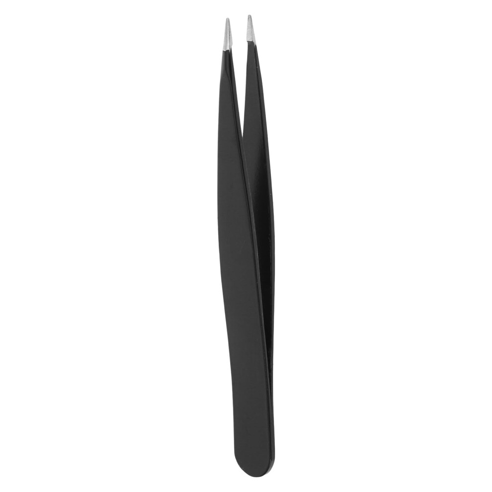 Precision Stainless Steel Eyebrow Tweezers Fine Tip for Ingrown Hair Removal and Professional Grooming