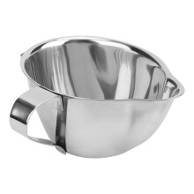 Ölabscheider-Schüssel aus Edelstahl, Fettabscheider-Schüssel, Soßenabscheider-Schüssel, Küchenölabscheider mit Griff, Fettabscheider-Krug,