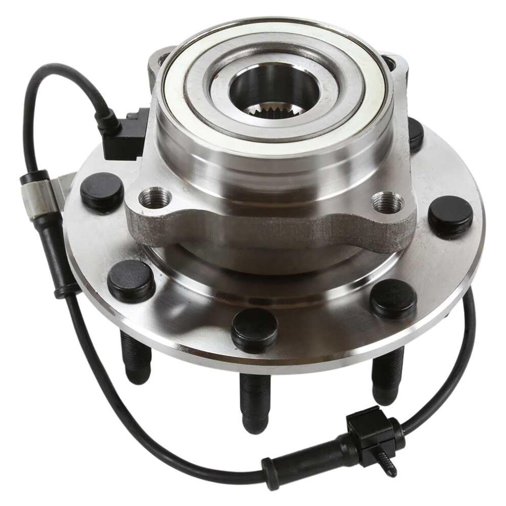 Wheel Hub Bearing Assembly 8 Lug Front With Abs Sensor For Gmc Sierra Chevy Silverado 2500 Hummer H2 9164114042156