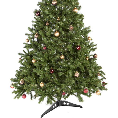 Christmas Tree Stand Replacement Plastic Base 12cm for Xmas Tree Stable Support 22.1x22.1x3.8cm 2