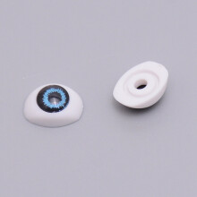 9pc Plastic Doll Craft Eye for DIY Sewing Craft Dolls Stuffed Toys Oval Dodger Blue 8.5x11x4.5mm DIY