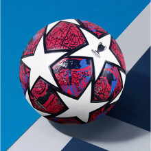 Football Champions League Ball 2024 - Birthday Gift for Football Lovers - Regular Ball Size 5 (Discounted Price) Red red