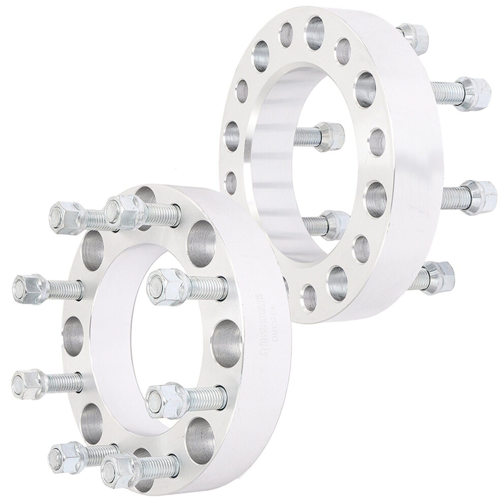 8 Lug Wheel Spacers 8X170 1.5 Inch For Ford F250 Super Duty 1999Â2016, Wider Aggressive Stance, Cnc Machined Aluminum, 2Pcs 9164114042620