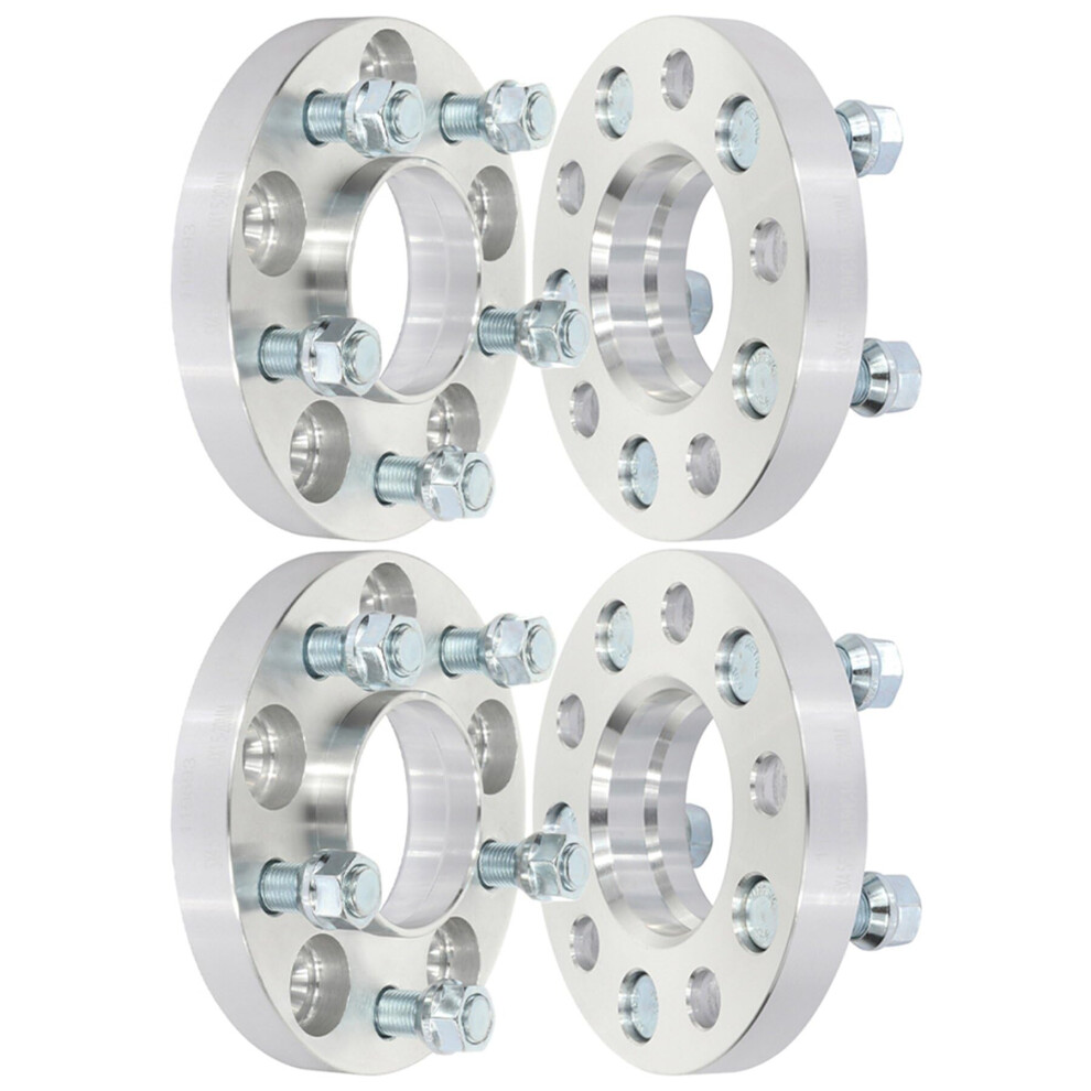 20Mm Hub Centric Wheel Spacers For Ford Mustang 20152018, 5X4.5 5 Lug Billet Aluminum Set, Enhanced Stance And Precision Fit 9164114042644