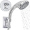 Aluminum Wall Mounted Adjustable Shower Head Holder Bracket for Universal Bathroom Use 4