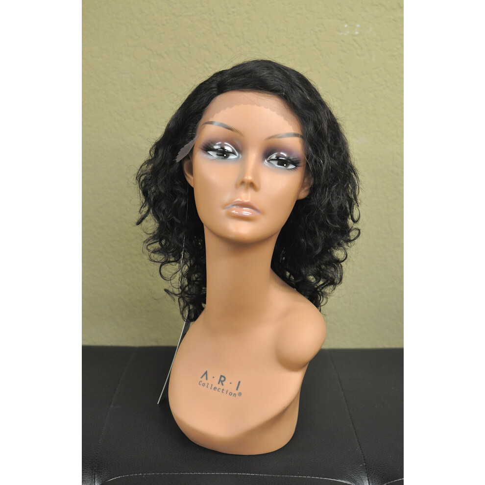 Unisex 100% Virgin Remy Human Hair Lace Front Wig Lf7004 Natural Hairline Glueless Realistic Style
