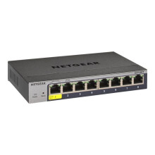 NETGEAR GS108Tv3 Managed L2 Gigabit Ethernet (10/100/1000) Grey