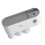 Wall Mounted Toothbrush Holder with Cups and Automatic Toothpaste Dispenser for Bathroom Storage 1