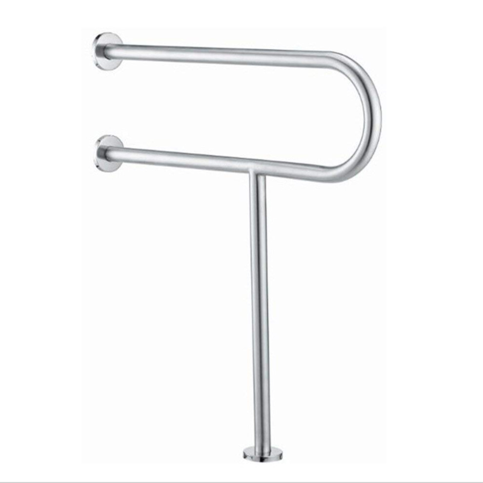 Stainless Steel Bathroom Grab Bar with NoSlip Safety Grip for Bathtub and Toilet Installation