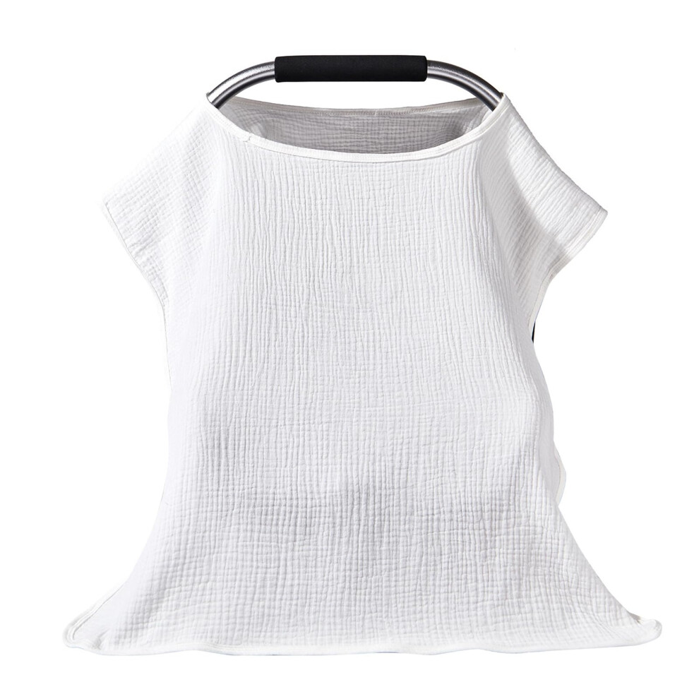 360 Degree Nursing Cover for Breastfeeding, Soft Breathable Fabric, Multipurpose for Stroller and Cart
