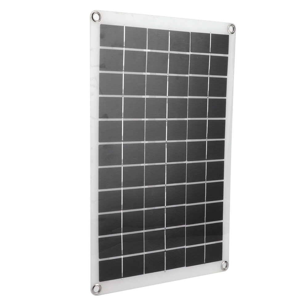 Zerodis Portable Solar Panel Cell 100W Monocrystalline 12/24V Usb Output For Car Trailer 9482828534096