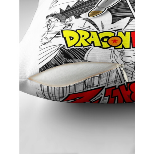 AIVO Dragon Ball Z: Vegeta Throw Μαξιλαροθήκες Θήκες Μαξιλαροθήκης Καναπέ Διπλής Όψης 1