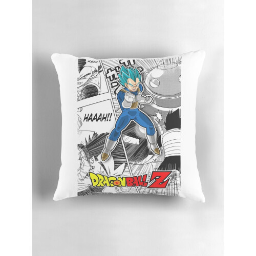 AIVO Dragon Ball Z: Vegeta Throw Μαξιλαροθήκες Θήκες Μαξιλαροθήκης Καναπέ Διπλής Όψης 2