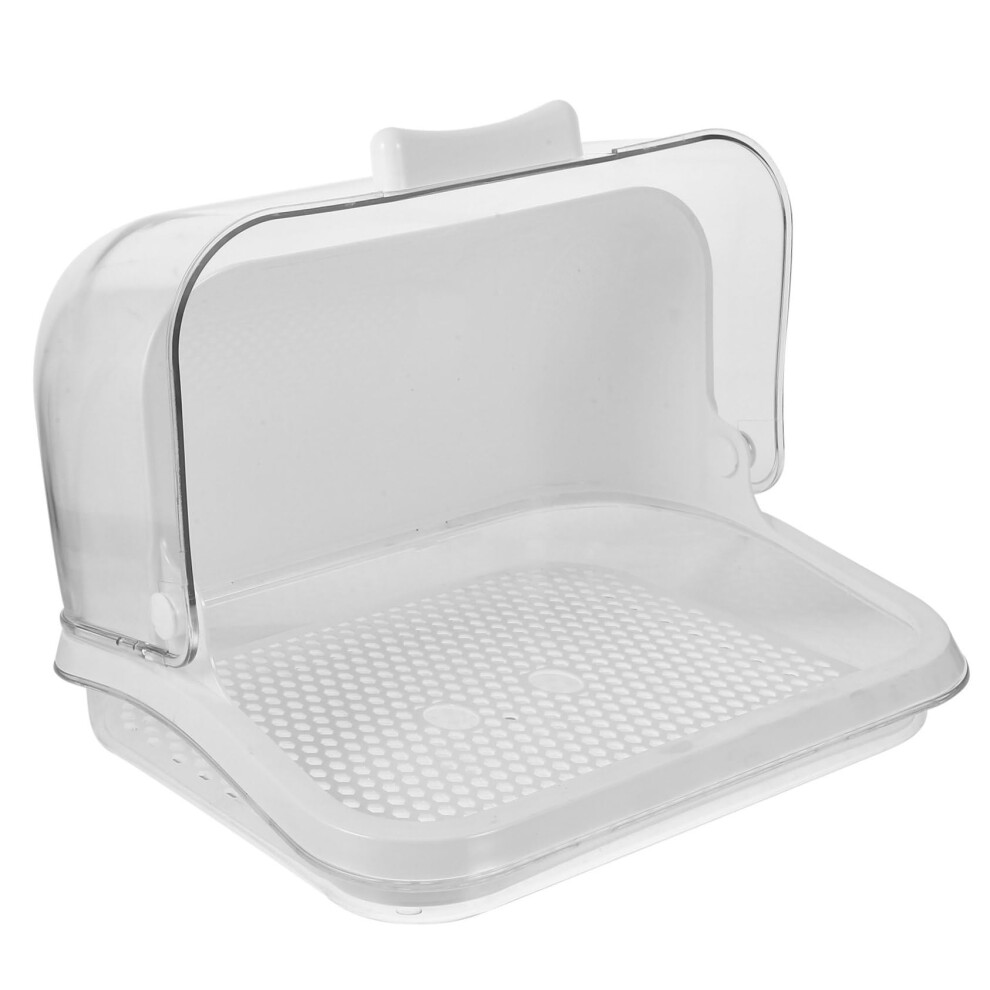 Baby Bottle Drying Rack with DustProof Transparent Cover and Fast Drainage Design for Feeding Accessories