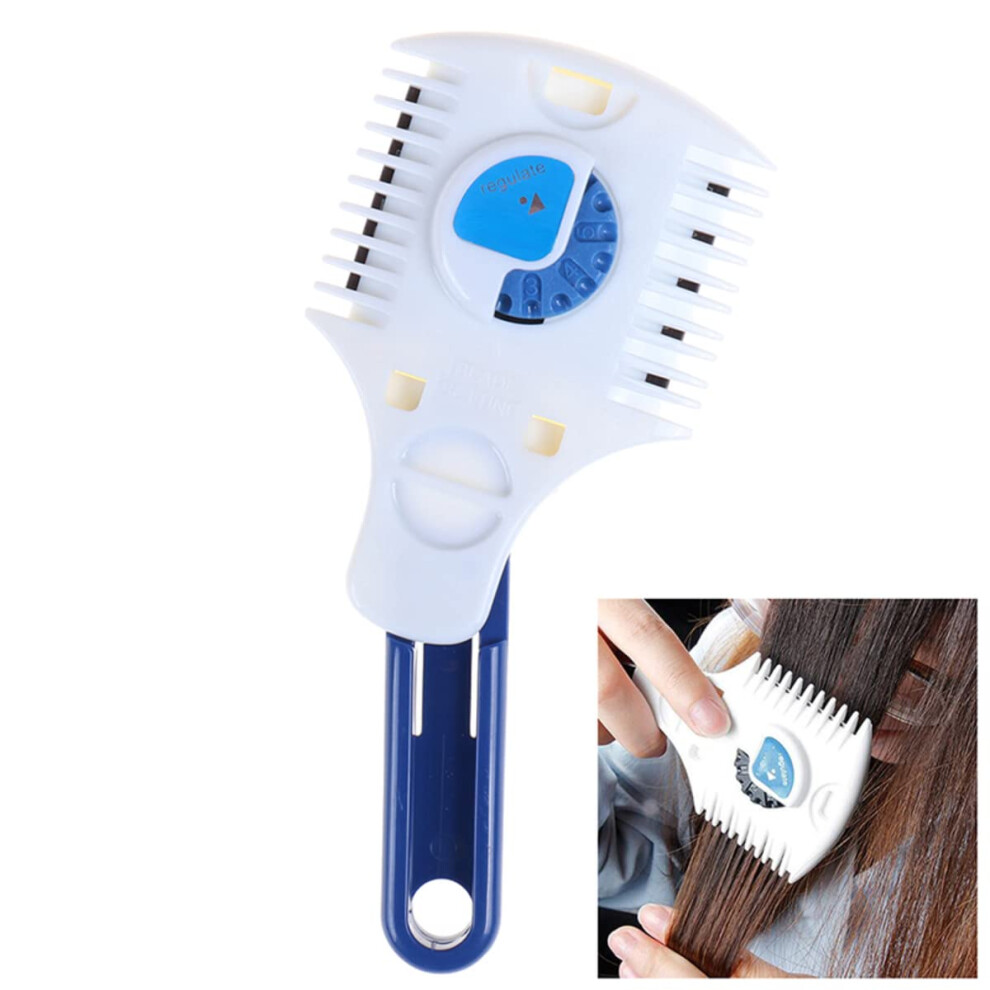 Unisex Hair Cutting Razor Comb With Adjustable Blade Position, Doublesided Manual Hair Trimmer