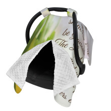 4 in 1 Baby Car Seat and Nursing Cover, Breathable Stretch Fabric with 360 Full Coverage for Newborns