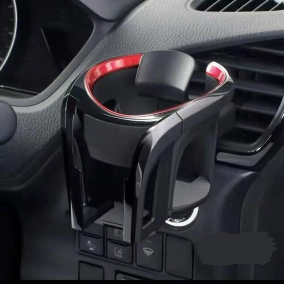 2 In 1 Car Cup And Vent Phone Holder For 20192024 Genesis G70, Adjustable Stable Organizer 9365369337145