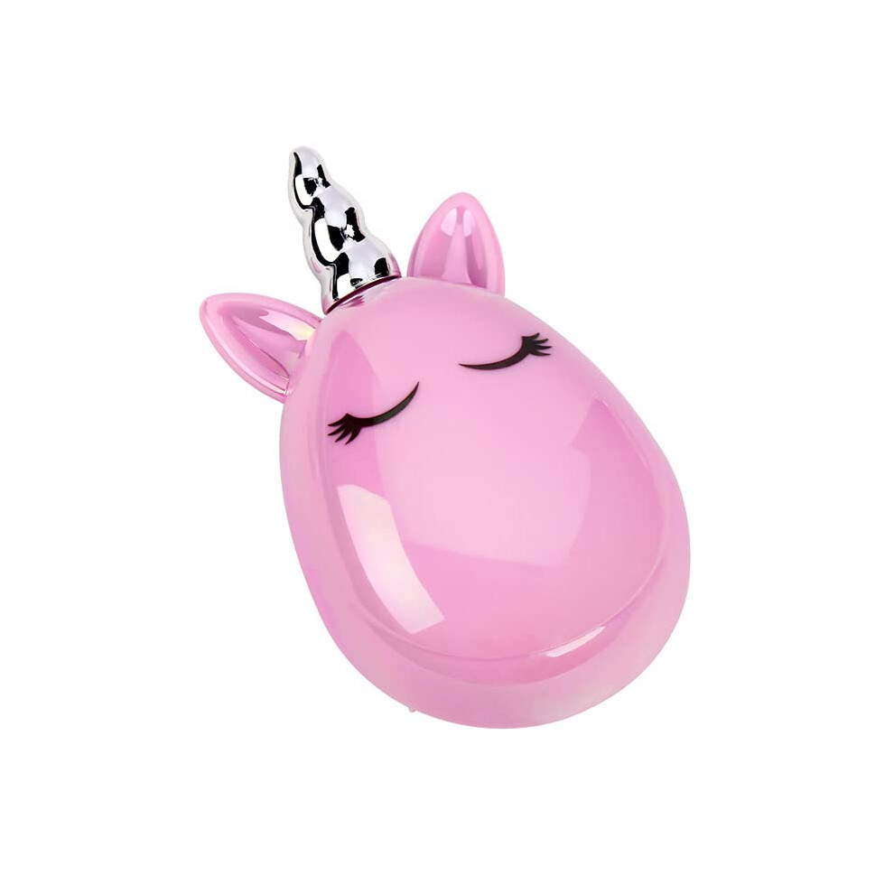 Pink Detangling Hair Brush Unicorn Mini Travel Size For Wet And Dry Hair Kids And Adults