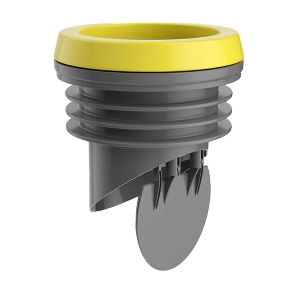Toilet Flange Wax Ring With Backflow Check Valve, Seal For Home Bathroom Installations (Gray1) 9044945279474