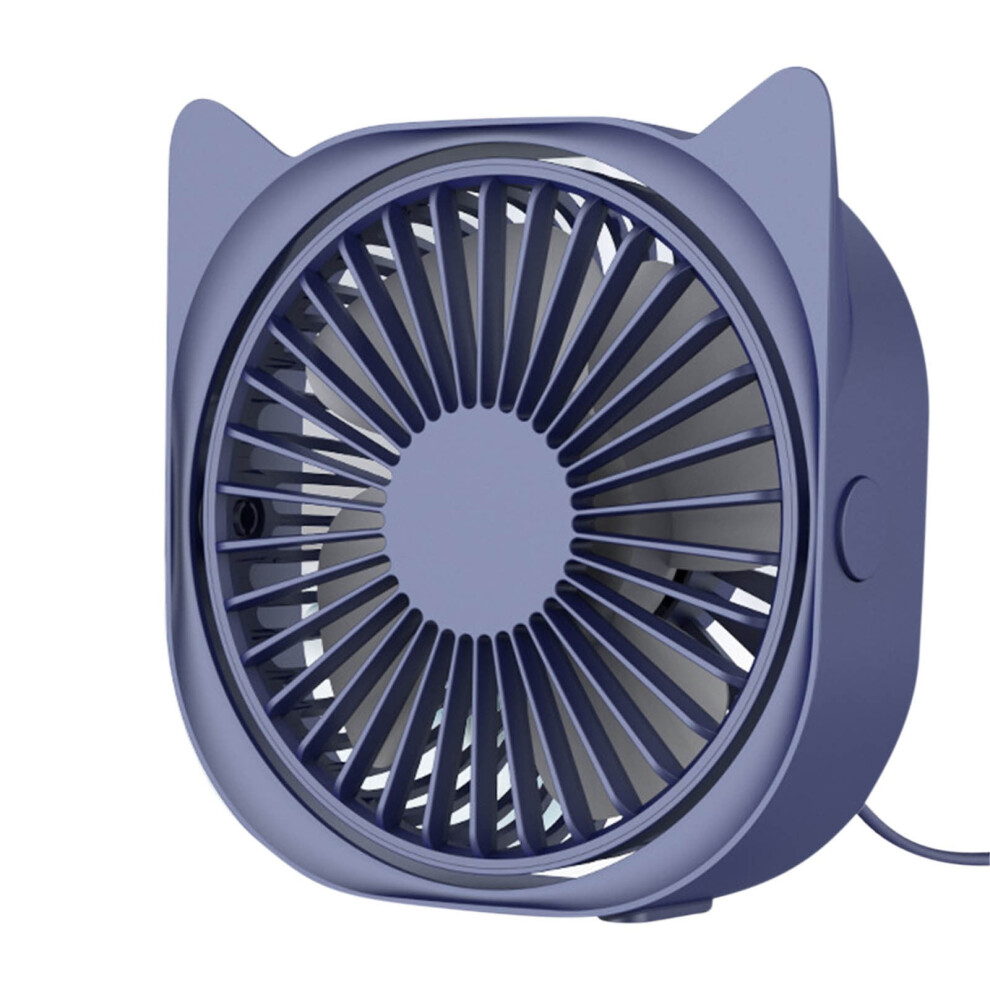 Fnyoxu Portable Mini Fan 3 Speeds With Night Light 360 Rotation Usb Charging Quiet Fan - Quiet Portable Tabletop Fan For Home,Bedroom 9482828542190