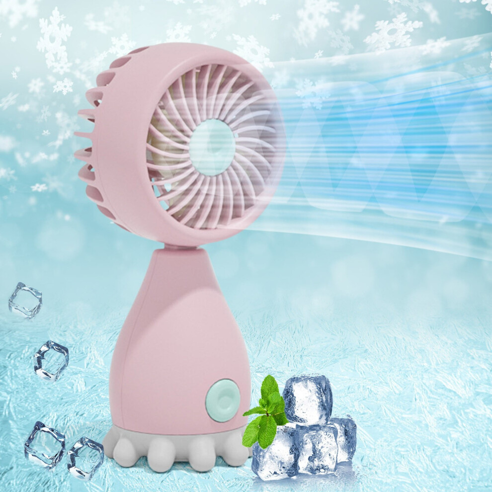 Oyigu Diy Handheld Small Fan Usb Rechargeable Mini Desktop Fan Outdoor Fan, Quiet Fan On Clearance 9482828542169