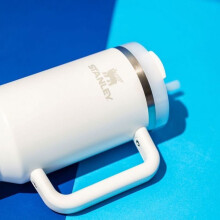 Botella Isotérmica - STANLEY - Vaso Quencher H2.O - 1,18 L - Blanco - Unisex