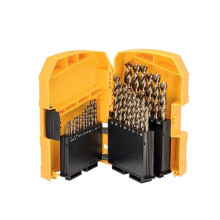 29-delige metaalboorset - DEWALT - DT4957-QZ - HSS-CO Extreme Kobalt - No-Walk punt - 3-zijdige aansluiting