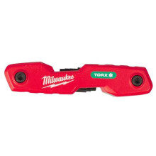 Käännettävät Torx-avainsetti - MILWAUKEE - 4932480979 - 8 kokoa - Metallikotelo - Ergonominen