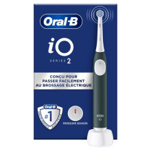 Cepillo de Dientes Eléctrico - ORAL-B - iO2 - Verde Bosque - Recargable - Sensor de Presión