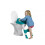 THERMOBABY Reductor de wc kiddyloo - Verde esmeralda 3