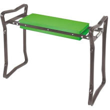 Kniefallhocker/klappbarer Gartenhocker - PRAGEN - Ribiland - Metallstruktur, rutschfeste EVA-Schaumstoff