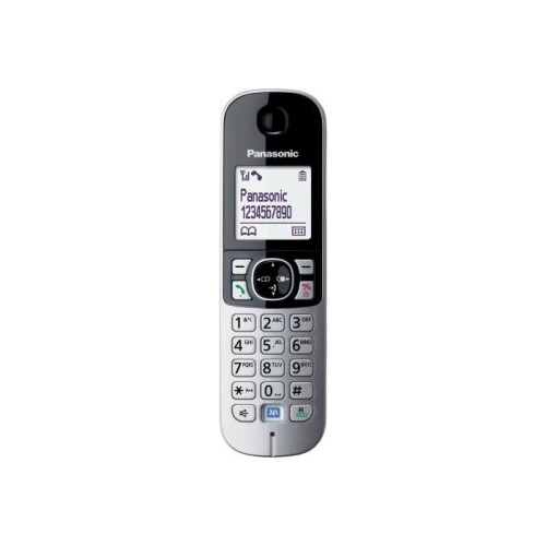 Panasonic Drahtloses Telefon - PANASONIC - KX-TG6811 - Anrufer-ID - DECT/GAP - Schwarz 2