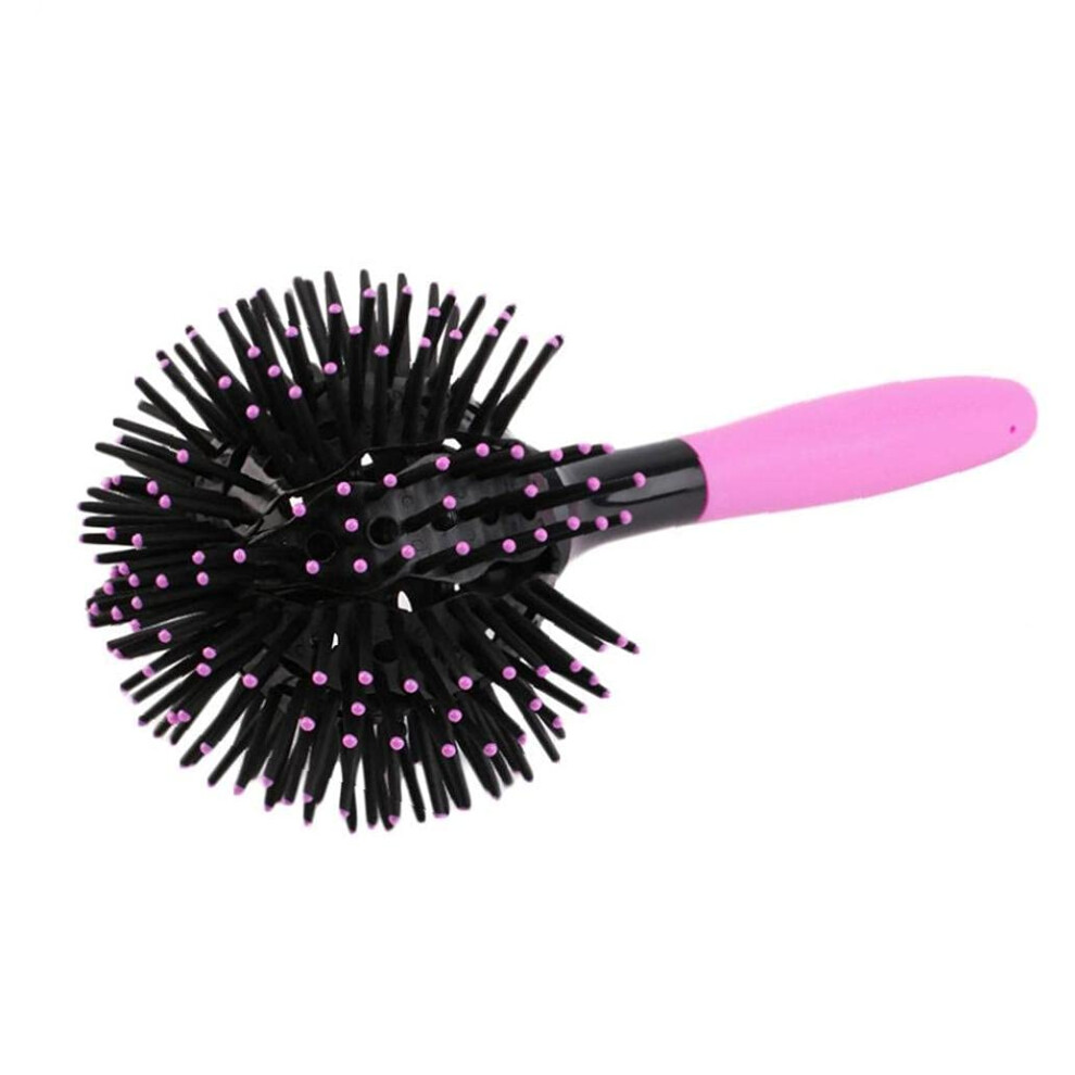Detangling Hair Brush with 360 Massage Ball Head, Heat Resistant Blow Dry Brush for Volume Styling