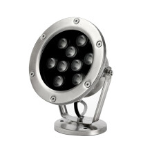 LED Pool Lights IP68 Waterproof Stainless Steel Low Voltage AC24V Warm White Spotlight 3W