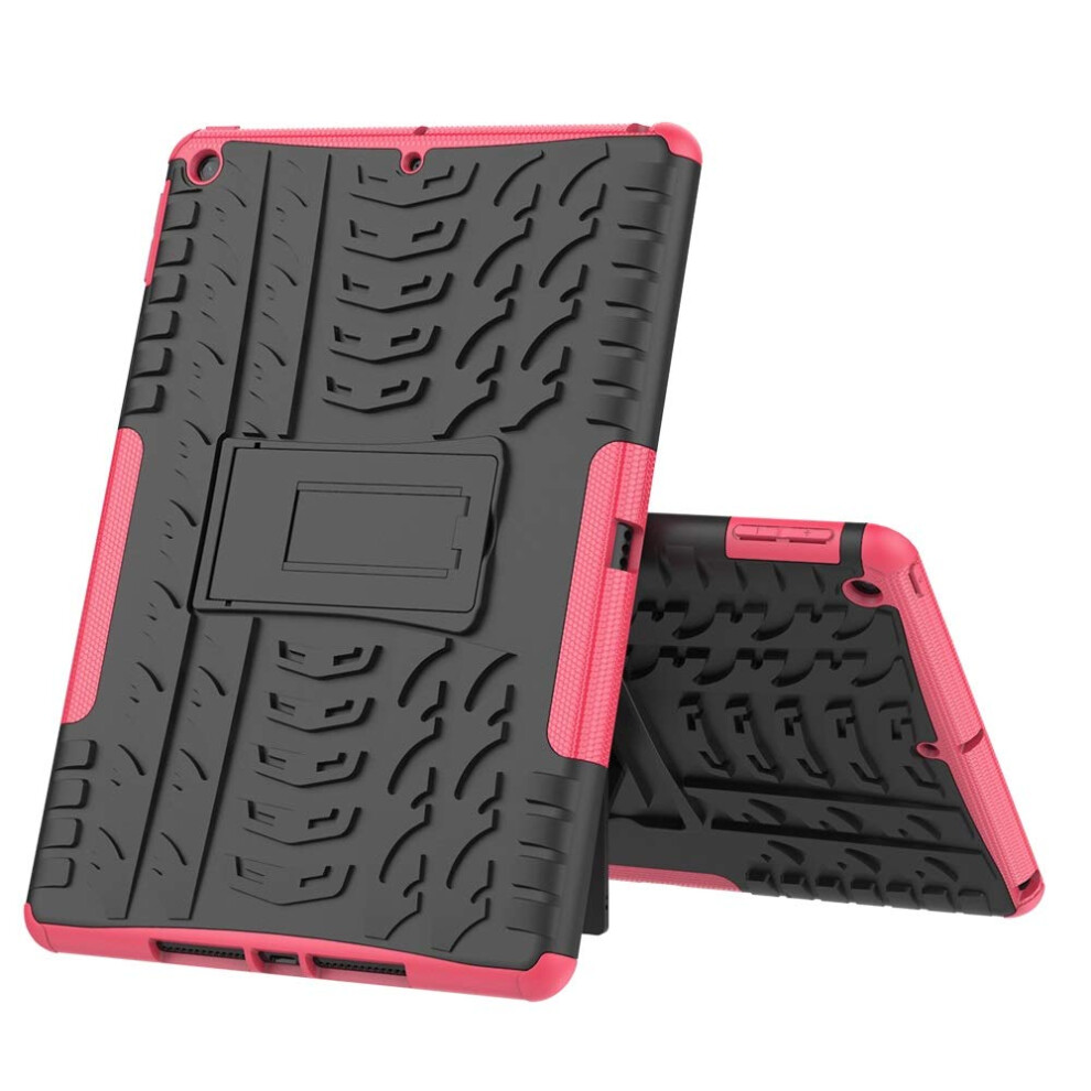 Case For Ipad Pro 10.2 2019 Shockproof Rugged Cover With Kickstand Rose Full Port Access Red 9044945282399