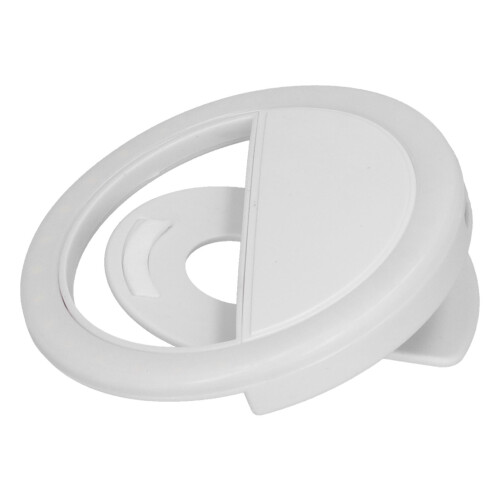 Επαναφορτιζόμενο φωτιστικό USB με κλιπ για smartphone, φορητό φωτιστικό Selfie με 1
