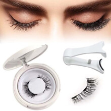 Magnetic Eyelashes Magnetic Lashes Magnetic Eyelashes With Applicator Reusable Natural Look Magnetic Lashes