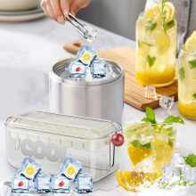Jacenvly Bathroom Decor Clearance Ice 32 Ice Ice Ice Household Ice Ice Manufacturing Machine Ice Storage Press Ice Box Halloween Decor