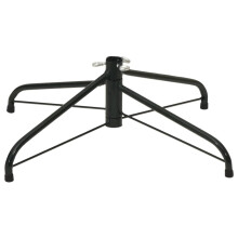 Christmas Tree Stand Black Steel Durable Base for Indoor Seasonal Holiday Decoration